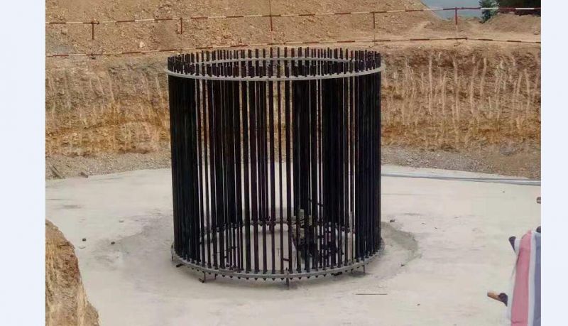 Foundation basket for wind turbine